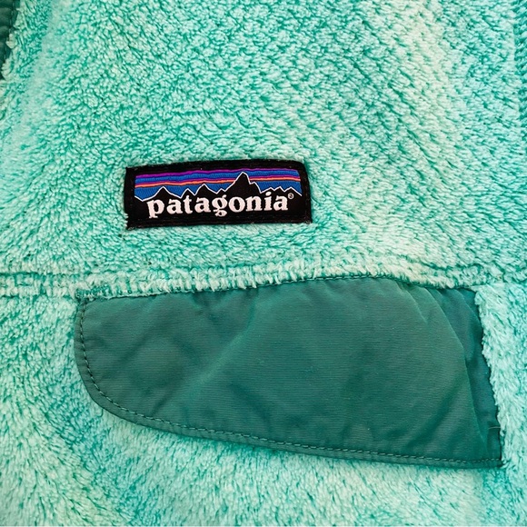 PATAGONIA Re-Tool Snap- T Pullover Fleece Mogul Teal Green size S - Picture 12 of 14